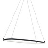 Elan Lighting Koloa 1 - Light Chandelier in  Matte Black - 4 of 4