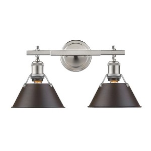 Golden Lighting Orwell 2 Light Bath Vanity - 1 of 1