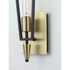 Maxim Lighting Wings 1 - Light Wall Light in  Black/Satin Brass - 4 of 4