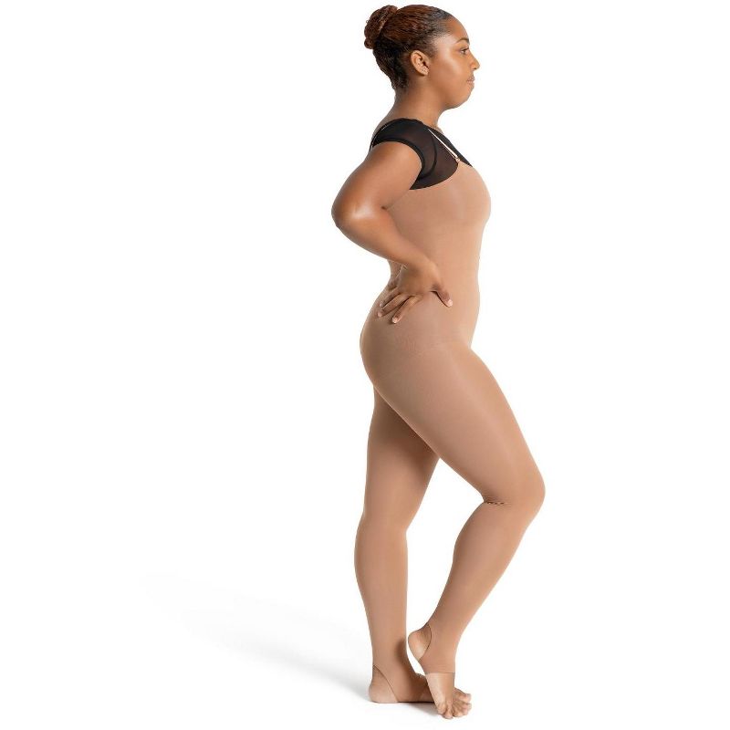 Capezio Women's Ultra Soft Stirrup Body Tight, 2 of 4