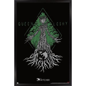 Trends International Netflix The Witcher Season 2 - Queen Leshy Green Framed Wall Poster Prints - 1 of 4