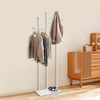 YIYIBYUS Standing Clothes Rack With Marble Base, Garment Rack for Hanging Clothes - 2 of 4