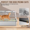 ZACHVO Stainless Steel Flip-Top Cat Litter Box – XL Enclosed Metal Litter Pan for Large Cats - 4 of 4