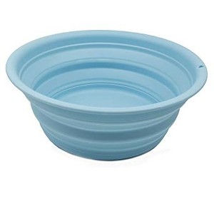 SAMMART 5.5L (1.45 Gallon) Collapsible Tub - Foldable Dish Tub - 1 of 4