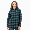 Old Ranch Brands Women's Acadia Boyfriend Long Sleeve Shirt - 4 of 4