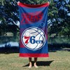 Sweet Home Collection NBA Philadelphia 76ers 30" x 60" Beach Towel - 2 of 3