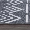 World Rug Gallery Contemporary Geometric Bohemian Machine Washable Area Rug - 3 of 4