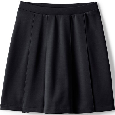 Jolly Jumper Lands' End Girls Ponte Pleat Jumper - School Uniform Comfort Knit  Dress