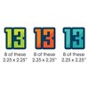 Big Dot of Happiness Boy 13th Birthday - DIY Shaped Official Teenager Birthday Party Cut-Outs - 24 Count - 2 of 4