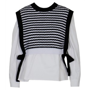 Women's The Billie Mixed Sweater - LUCY PARIS - 1 of 2