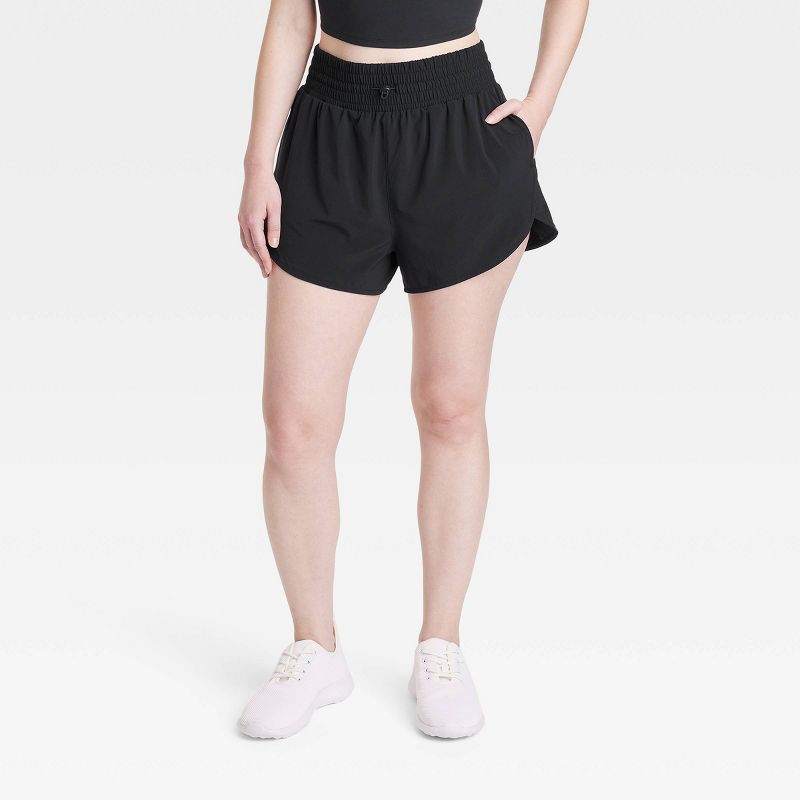 Women's Flex Woven High-Rise Shorts 3" - All In Motion™, 3 of 12