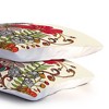 Valentina Ramos Harmonia Floral Pillow Sham (Standard) Red 1 pc - Deny Designs: Microfiber, Botanical Design, Machine Washable - 4 of 4