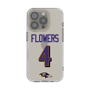 NFL Baltimore Ravens Players Game Tactic Clear Cell Phone Case for Apple iPhone - 1 of 4