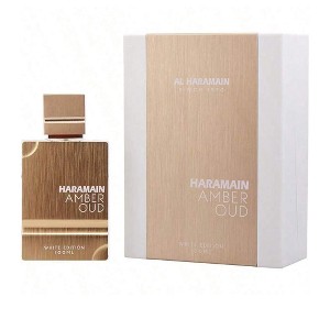 Al Haramain Amber Oud By Al Haramain Unisex Guaiac Wood, Cedar, Amber, Musk, Resin Eau De Parfum Spray 3.4 Oz (White Edition) - 1 of 1