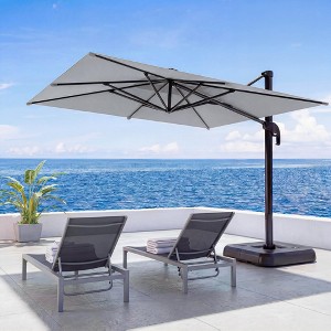 11 patio umbrella sunbrella Sun Master 11' Round Fiberglass Collar Tilt Umbrella  The Patio Galaxy