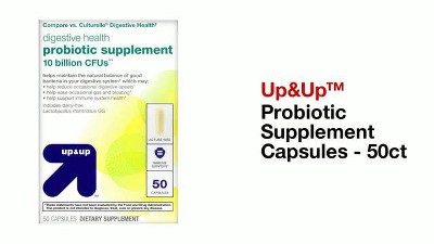 Immune Support Probiotic Dietary Supplement Capsules - 30ct - Up & Up™ :  Target