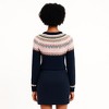 Erika Women's Navy Blue Fair Isle Sweater - 4 of 4