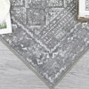 Vintage Washable Rug – Non-Slip, Non-Shedding, Low Pile Floral Carpet for Living Room & Bedroom - 4 of 4