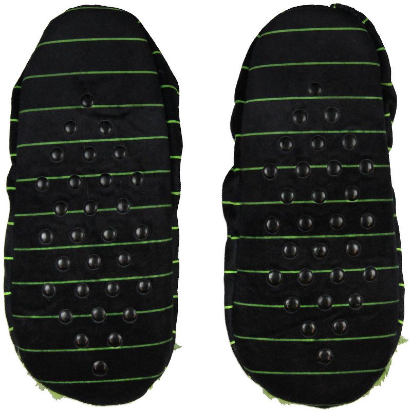 Beetlejuice Slippers 3D Hair Embroidered Character Slipper Socks No-Slip Sole, 2 of 5