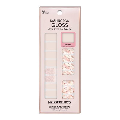 Dashing Diva Gloss Nail Art - Crystal Clear - 32ct