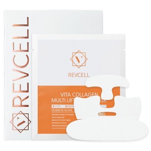 Revcell Vita Collagen Full Face Lifting Mask / 5sheets / 95g / White - 1 of 4