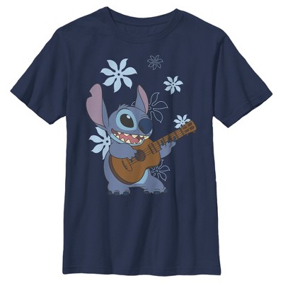 Men's Lilo & Stitch Floral Ukulele Dance Sweatshirt - Black - Medium :  Target