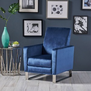 CENGHU Modern Glider Swivel Recliner Chair for Adult, Fabric Single Reclining Armchair, Mid Century Modern Pushback Chair for Living Room, Bedroom - 1 of 4