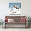 Snowman Family II Gallery-Wrapped Canvas - 2 of 4