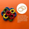Unique Bargains DIY Crafting Natural Smooth Unfinished Wood Rings 3 Pcs - 4 of 4