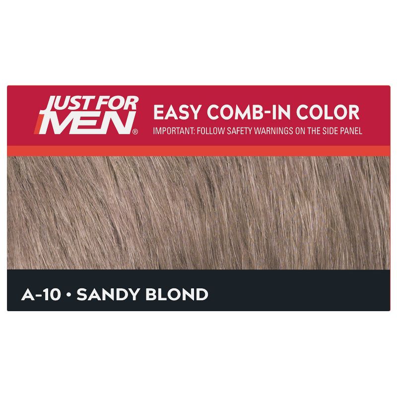 Just For Men Easy CombIn Color Gray Hair Coloring for Men with Comb Applicator - 3pk, 5 of 6