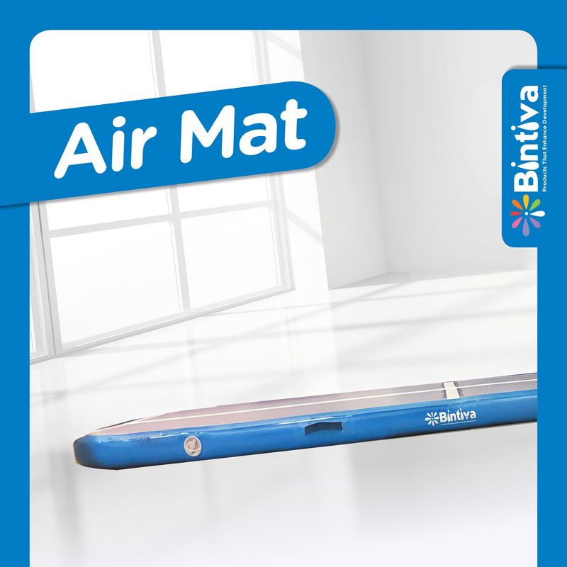Bintiva Inflatable Air Track - Adjustable Tumbling Mat, 4 of 5