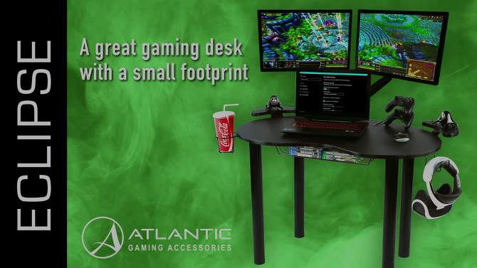 Gaming Desk Eclipse - Atlantic, 2 of 9, play video