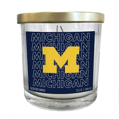 NCAA Michigan Wolverines Echo Team Candle