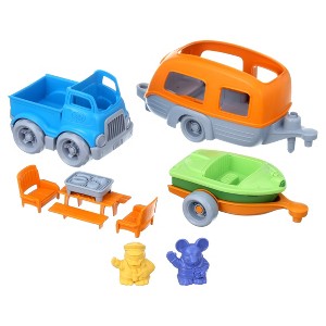 Green Toys RV Camper Set, 10 Piece Play Vehicle Set for Ages 2+ - 1 of 1