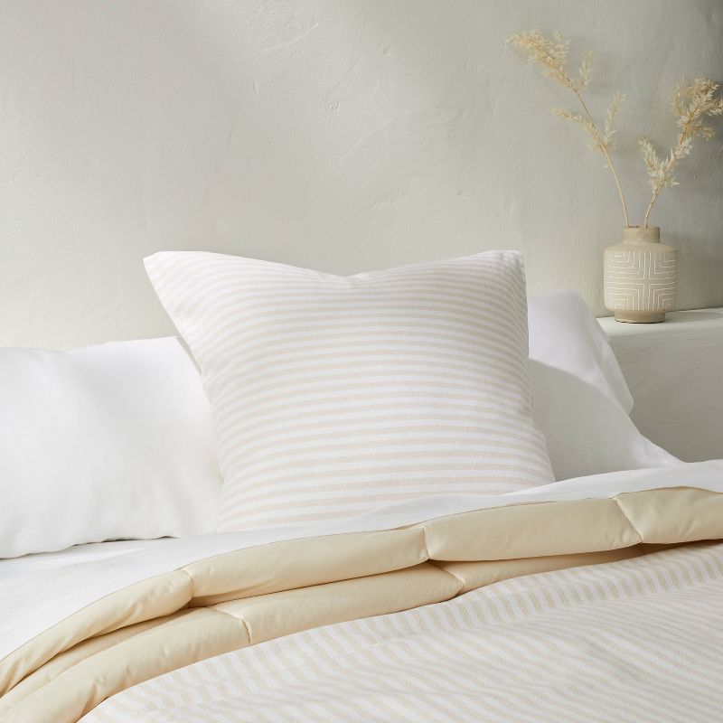 Heavyweight Linen Blend Stripe Pillow Sham - Casaluna™, 2 of 6