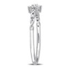 EVERLY JEWELRY | Silver 1/10 CT TW Diamond Fashion Ring - 2 of 4