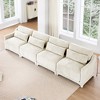 Christopher Knight Home Gloria 142" Chenille Upholstered 4 Seat Sectional Sofa - 2 of 4