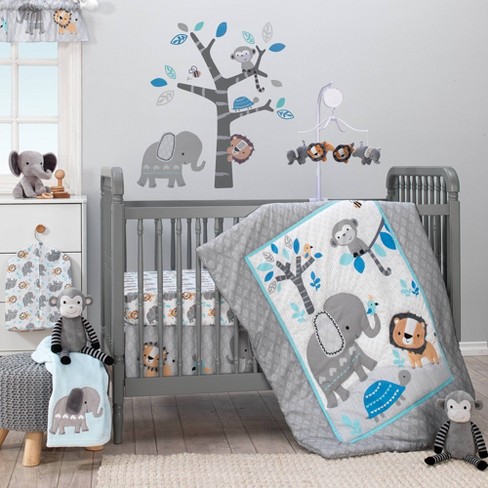 Bedtime Originals Nursery Crib Bedding Set Jungle Fun 3pc Target