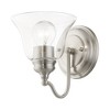 Livex Lighting Moreland 1 - Light Vanity in  Brushed Nickel - 2 of 4