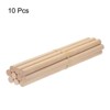 Unique Bargains Arts Crafts Garden Christmas Decoration Round Natural Wood Sticks 10 Pcs - 3 of 4
