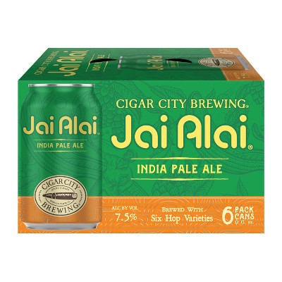 Cigar City Jai Alai IPA Beer - 6pk/12 fl oz Cans