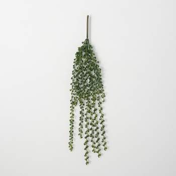 Sullivans Artificial Green Draping Mini Leaf Vine 29"H Green