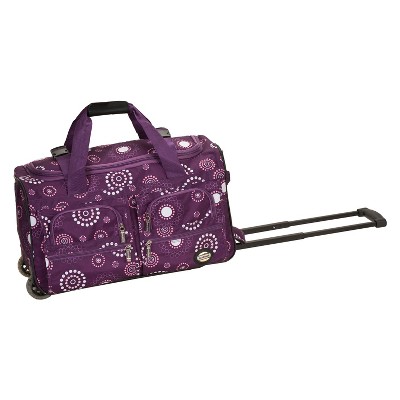 target purple luggage