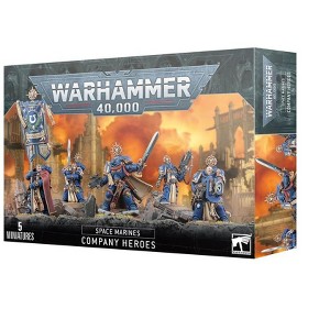 Space Marines Company Heroes 10Th Ed Warhammer 40K - 1 of 1