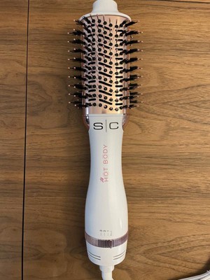  StyleCraft Hot Body Ionic 2-in-1 Blowout Oval Hot Air Brush  Hair Dryer Volumizer : Beauty & Personal Care