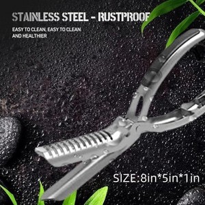 Akoasm 304 Stainless Steel Multi-Functional Rib Membrane Removal Tool-Silver - 1 of 4