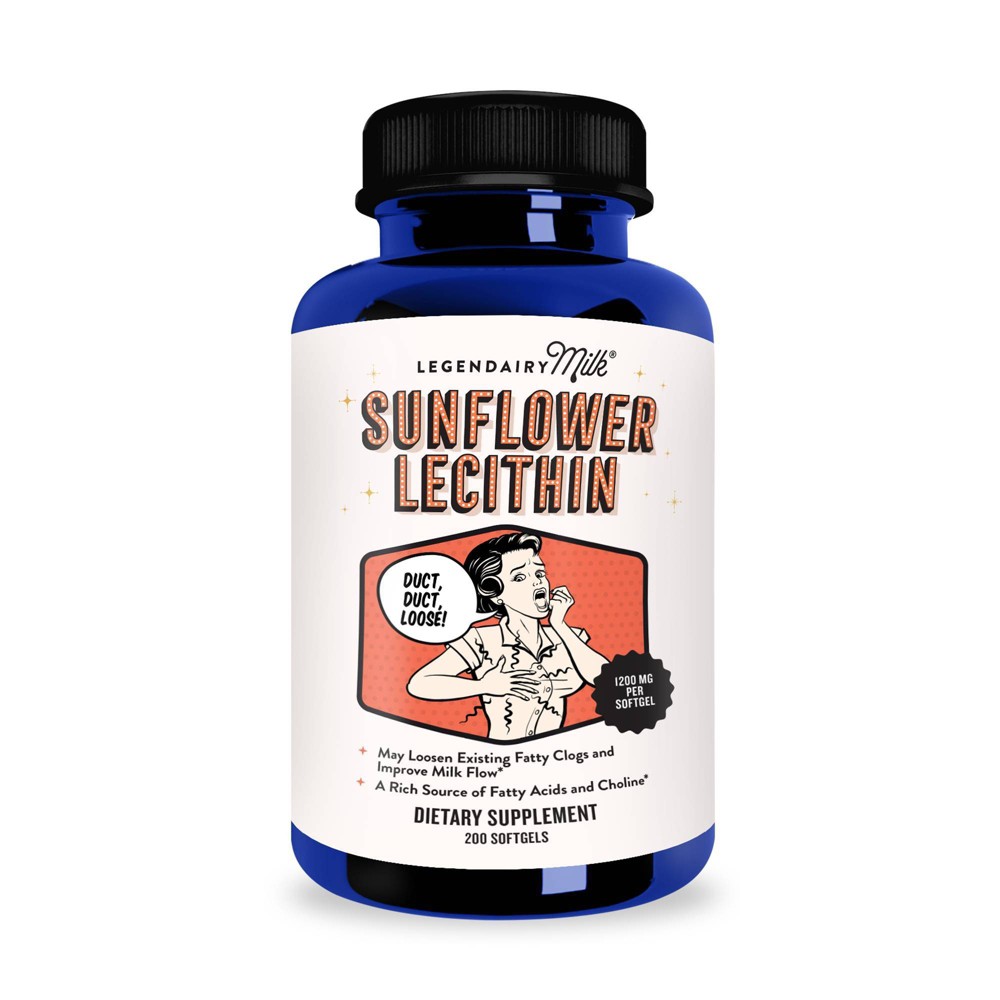 Photos - Vitamins & Minerals Legendairy Milk Organic Sunflower Lecithin - Organic Sunflower Lecithin 