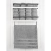 American Soft Linen Luxury Turkish 4 Piece Hand Towel Set, 100% Cotton  16x28 inches Soft and Quick Dry Hand Towels for Bathroom - 2 of 4