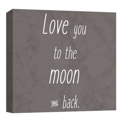 16" x 16" Love You To…. Decorative Wall Art - PTM Images