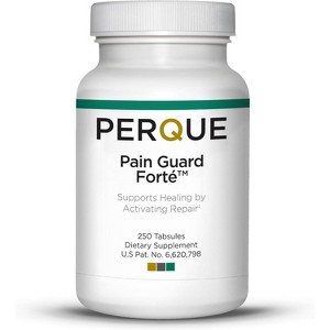 PERQUE Pain Guard Forté – Natural Pain & Inflammation Support – 250 Tabs - 1 of 1